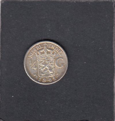 Beschrijving: 1/4 Gulden